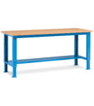 Banco Work Up Con Piano In Legno, 200cm