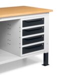 banco-da-lavoro-work-up-work1503-con-1-armadio-a-cassetti-con-4-cassetti