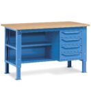 banco-da-lavoro-work-up-work1508-con-1-armadio-a-cassetti-con-4-cassetti-e-2-semipiani