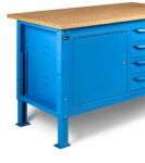 banco-da-lavoro-work-up-work1510-con-1-armadio-a-cassetti-con-4-cassetti-e-1-armadio-con-porta