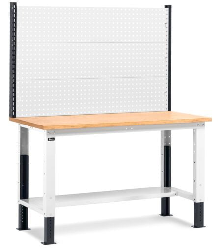 Banco Da Lavoro Work Up Work1514 Con Parete Attrezzata