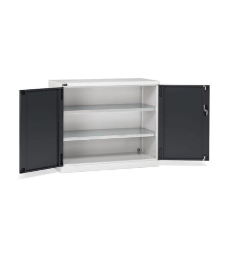 Armadio Con Ante A Battente, L1193 X P555 X H1000 Mm, Perfom15001