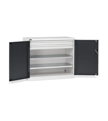 Armadio Con Ante A Battente, L1193 X P555 X H1000 Mm Perfom15007