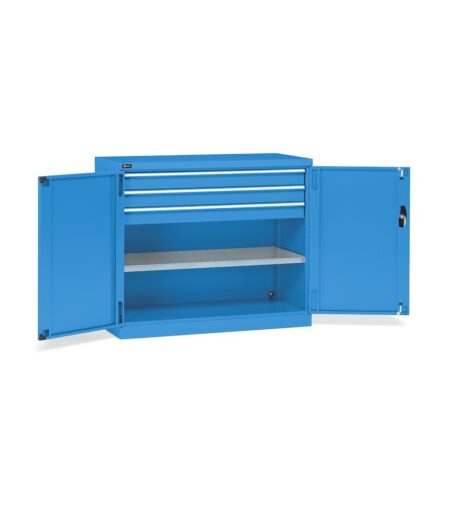 Armadio Con Ante A Battente, L1193 X P555 X H1000 Mm, Perfom15012