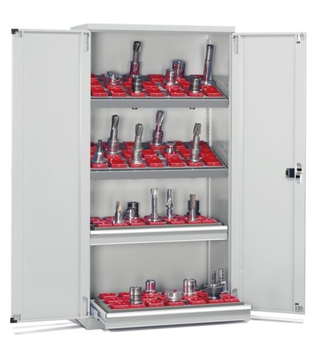 Armadio Portautensili Nc Con 84 Boccole Portautensili Iso 40, Perfomnc07