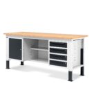 banco-da-lavoro-work-up-work2007-con-1-armadio-a-cassetti-con-4-cassetti-1-armadio-con-porta-e-2-semipiani