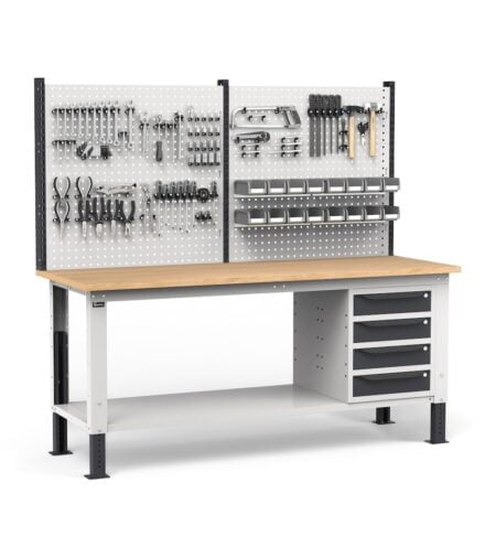 Banco Regolabile Completo Work2031, 200cm