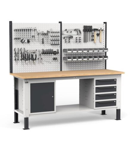 Banco Regolabile Completo Work2032, 200cm