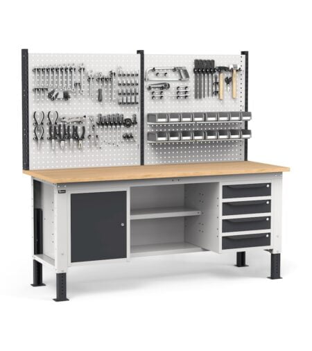 Banco Regolabile Completo Work2033, 200cm