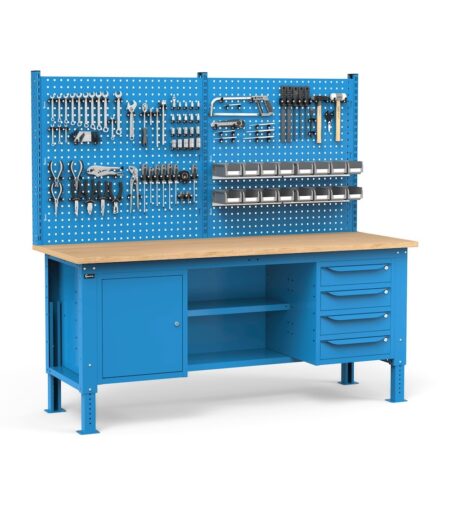 Banco Regolabile Completo Work2039, 200cm