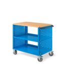 carrello-clever-large-con-piano-in-acciaio-aggiuntivo-e-pannelli-forati-clever1013