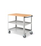 carrello-clever-large-con-piano-in-legno-e-con-piano-in-acciaio-aggiuntivo-clever1009