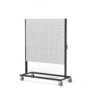 Carrello Con 6 Pannelli Forati, L 1552 Mm Bincart1502